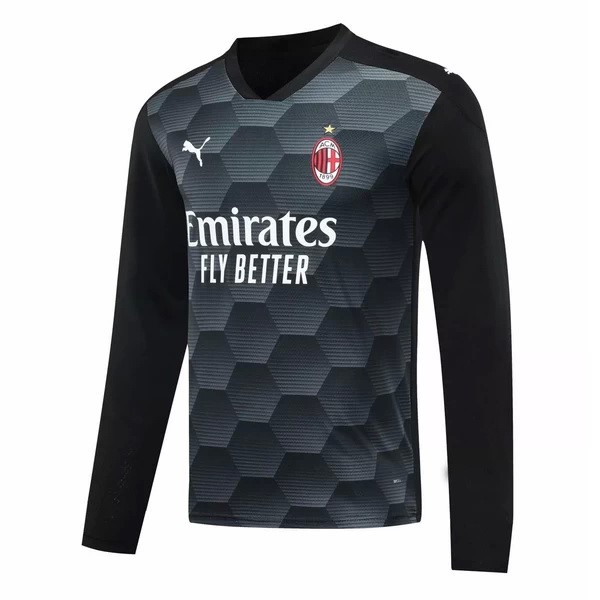 Camiseta AC Milan 2ª ML Portero 2020-2021 Negro